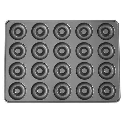 Wilton 20 Cavity Large Donut Baking Pans Non Stick Easy Clean & Use Be ...