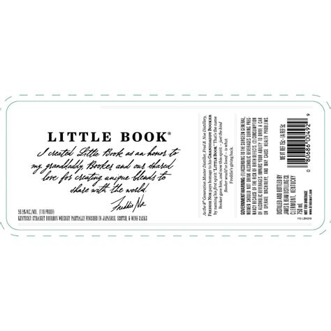 Little Book Bourbon Partially Finished in Japanese, Scotch, & Wine Casks | Buy Online ...