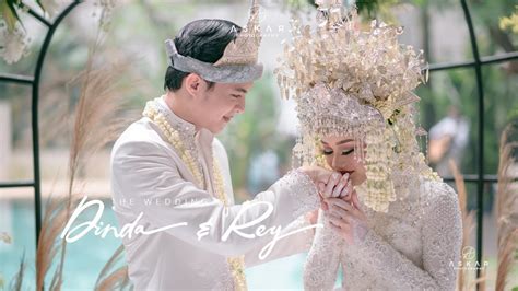 WEDDING DINDA HAUW DAN REY MBAYANG - YouTube