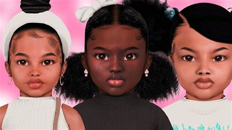 Sims 4 Black Toddler Skin Cc