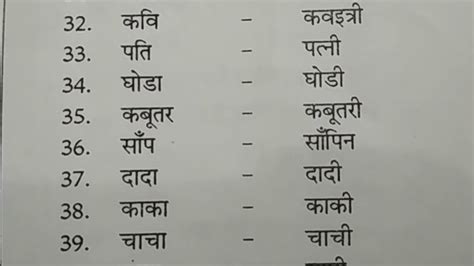 हिंदी ग्रामर लिंग जेंडर | क्लास १० हिंदी व्याकरण लिंग भेद | लिंग परिवर्तन व्याकरण | लिंग बदलो ...