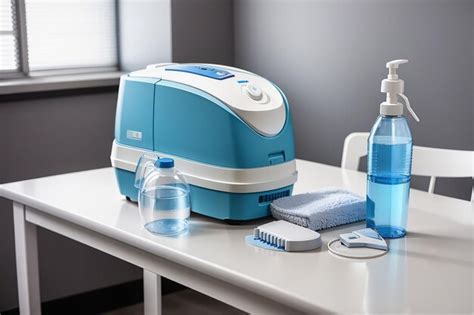 Premium AI Image | Disinfection equipment on table