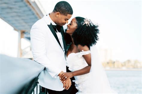 Check Out This Philly Couple’s Modern Black-and-White Wedding