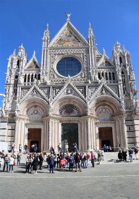 Cathedral of Siena, Italy editorial stock image. Image of architecture ...