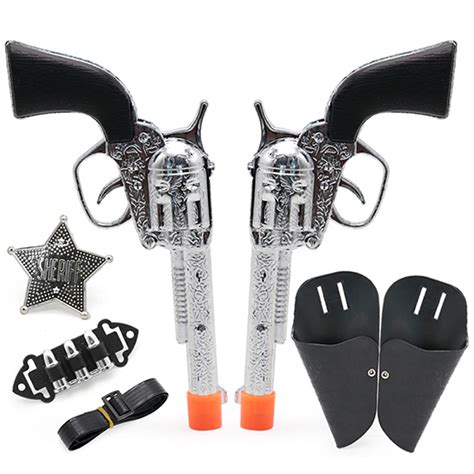 Buy Children's Western Cowboy Toy Set, Includes Toy Pistol, Holster ...