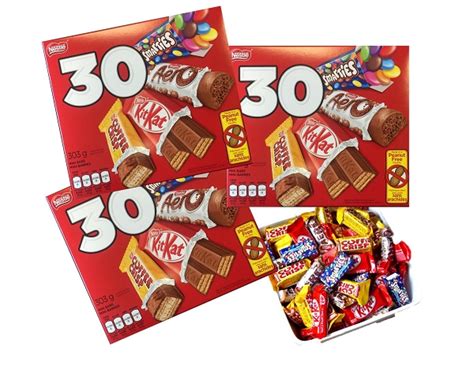 FREE 30 MINI CHOCOLATE BARS!