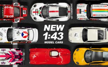 New Spark Model Cars 1 : 18 & 1:43