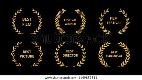 「Film Awards Wreaths Set Film Awards」のベクター画像素材（ロイヤリティフリー） 1149859811 | Shutterstock