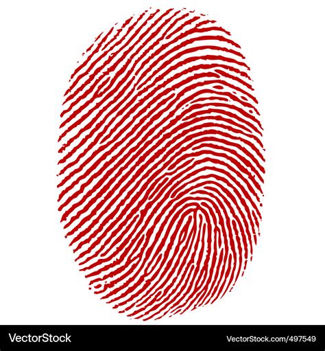 Thumb impression Royalty Free Vector Image - VectorStock