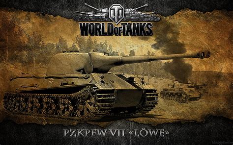 Online crop | HD wallpaper: World of Tanks cover, Germany, WoT, Lion, Lowe, army, military ...