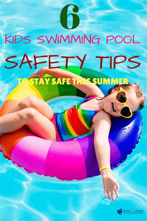 6 Kids Swimming Pool Safety Tips - Momless Mom