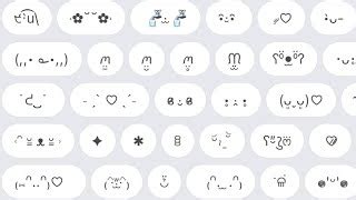 500+ cute symbols emoji keyboard for your smartphone