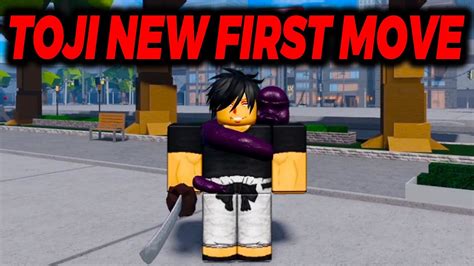 Toji New First Move Showcase In Roblox Sorcerer Battlegrounds - YouTube