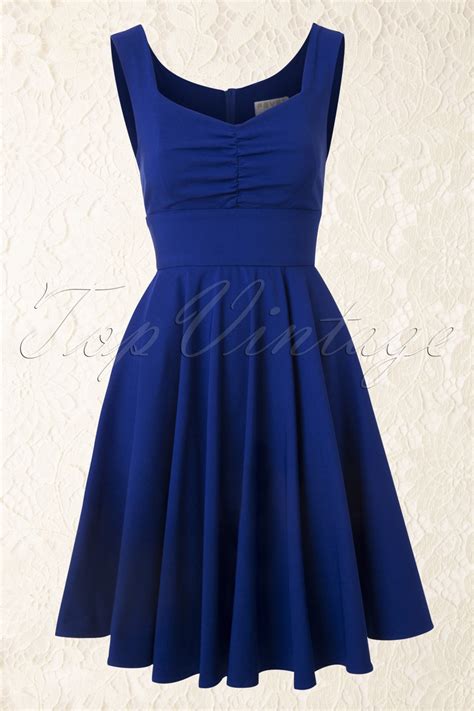 50s Ruby Prom Dress Sapphire