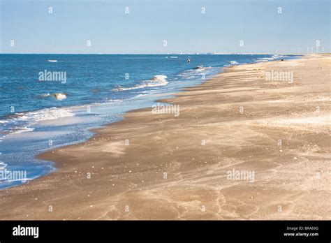 Holly Beach near Cameron, Louisiana on the Gulf Of Mexico Stock Photo - Alamy