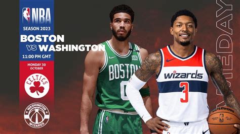 Boston Celtics vs. Washington Wizards: NBA LIVESCORE 2023 I @basketmali - YouTube