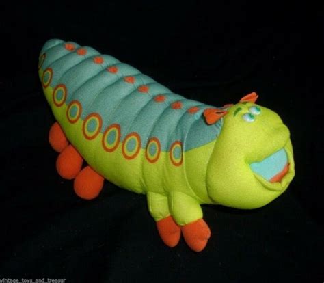 11" DISNEY MATTEL HEIMLICH A BUGS LIFE CATERPILLAR STUFFED ANIMAL PLUSH DOLL TOY | eBay