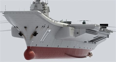 3D chinese aircraft carrier cv-17 model - TurboSquid 1421660