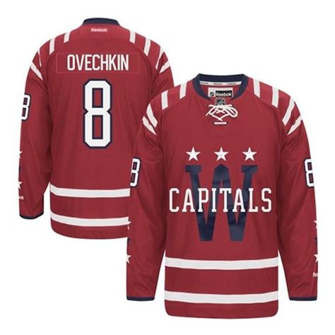 NHL Alex Ovechkin Washington Capitals Premier 2015 Winter Classic ...