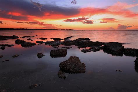 Swan Bay Sunset Photograph by Paul Svensen - Fine Art America