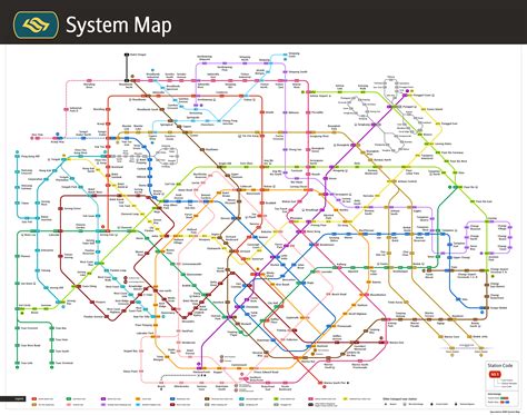 Downtown Line Mrt Full Size High Resolution Mrt Map