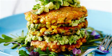 Corn Fritters with Avocado Salsa | MiNDFOOD Recipes