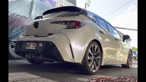 Corolla Hatchback: I love the Vibrant exhaust, Subtle but aggressive. - YouTube