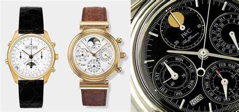 IWC and history of perpetual calendars - IWC ref 3750 perpetual calendar chronograph