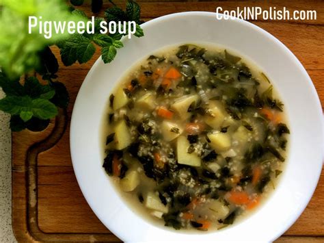 Pigweed soup - CookINPolish - Traditional Recipes