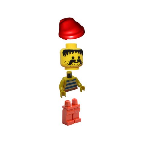 LEGO Renegade Runner Pirate with Large Moustache Minifigure | Brick Owl - LEGO Marketplace