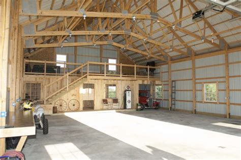 How to build a loft in a pole barn - Builders Villa