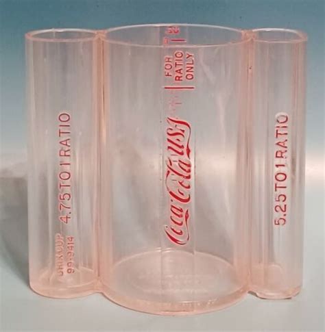 BRIX COCA-COLA SODA FOUNTAIN SYRUP RATIO MEASURING CUP by McCANN'S ENG ...