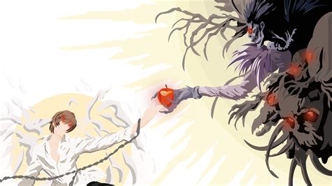 P0263 Death Note Light Yagami Ryuk Anime Apples Home Decor Print ...