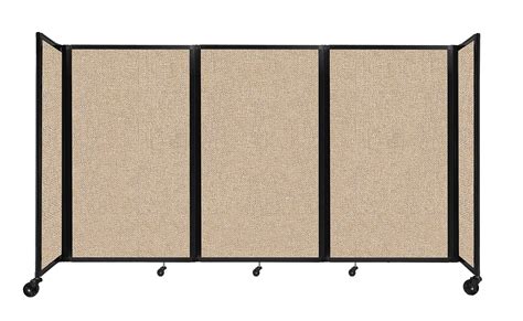 Buy Versare Room Divider 360 Portable Wall Partition | 3 Panels Wide | Freestanding Office ...