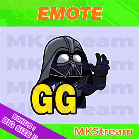 Twitch emotes star wars darth vader gg | Etsy