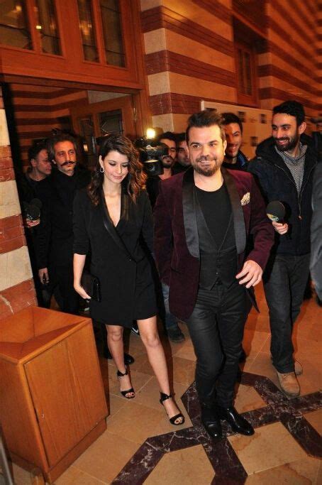 Beren Saat & Kenan Dogulu attends SİYAD Awards Turkish Pop, Pop Music, Awards, Academic Dress ...