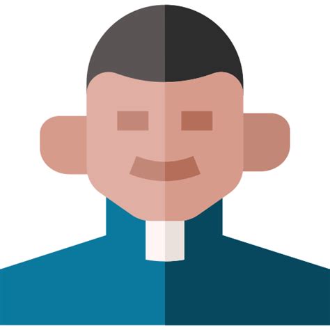 Priest Basic Straight Flat icon