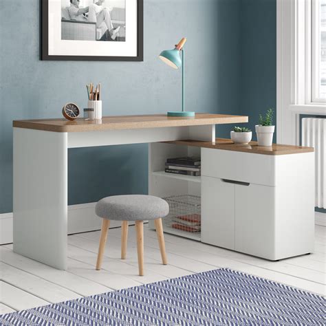 East Urban Home Cuuba Libre L-Shape Desk & Reviews | Wayfair