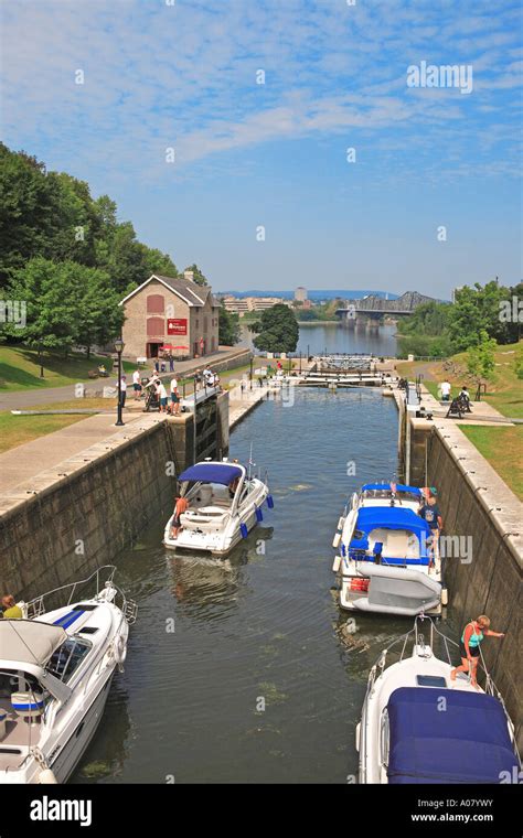 Ottawa, Rideau Canal Stock Photo - Alamy