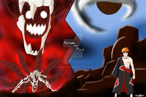 Naruto Vs Pain by Loken-01 on DeviantArt