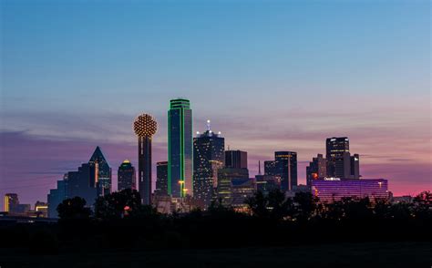 Ron Acord Multimedia | Dallas Skyline Sunrise