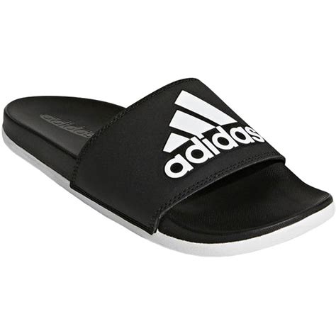 Adidas Adilette Cloudfoam Plus Women's Slides Black/white