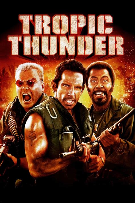 Tropic Thunder (2008) - Posters — The Movie Database (TMDb)