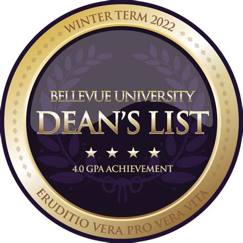 Dean's List 4.0 GPA Winter 2022 - Credly