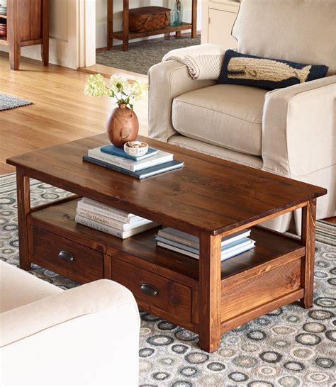 Rustic Wooden Coffee Table