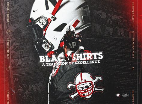 2022-2023 Nebraska Football Graphic Design :: Behance