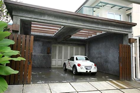 20+ Model Garasi Mobil Tertutup Modern Untuk Rumah Minimalis - Cek