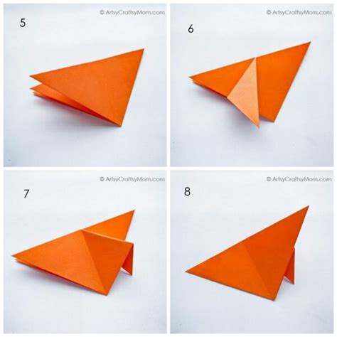 Cute and Easy Origami Crab Craft for Kids