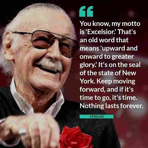 Top 28 Inspirational Stan Lee Quotes | Stan lee, Good vibes meaning, Excelsior