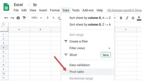 How to Make a Pivot Table in Google Sheets - ExcelNotes